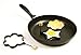 Norpro Nonstick Star and Flower Pancake Egg Rings, Set of 2