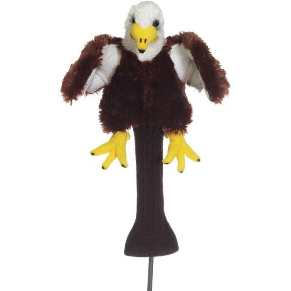 Creative Covers for Golf Bald Eagle Headcover,Brown-White-Yellow,