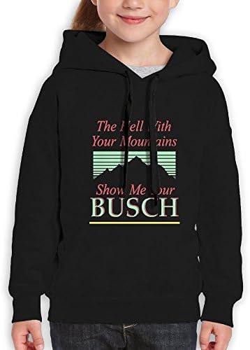 Opptyt Hoodies The Hell With Your Mountains Unisex Boys Girls 100% Cotton Hoodie Novelty Sweatshirt Hoodie