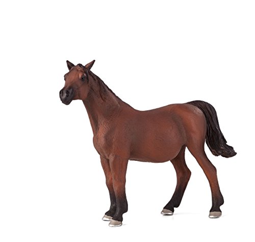 MOJO Arabian Mare in Foal Realistic Horse Toy Replica Hand Painted Figurine