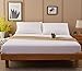 SONORO KATE Bed Sheet Set Super Soft Microfiber 1800 Thread Count Luxury Egyptian Sheets 18-Inch Deep Pocket Wrinkle and Hypoallergenic-4 Piece(California King White)