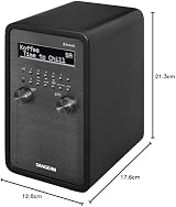 Sangean DDR-60 Bluetooth DAB+ FM-RDS Radio Stereo Speaker Matt Black view 3
