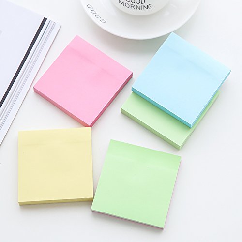 Early Buy Sticky Notes 3x3 Sticky Notes 4 Pastel Color SelfStick Notes