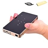 Mobile DLP Projector Mini Pico Pocket Video Wifi Portable Projector HDMI Built-in Player for Laptop Home Theater Digital 120