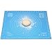Aeegulle Extra Large Silicone Baking Mat 23.6X19.6 Inch Heat Resistant Non-stick Non-slip Pastry Mat Thick Countertop Protector with Measurements for Rolling Dough Kneading Baking Pie and Fondant