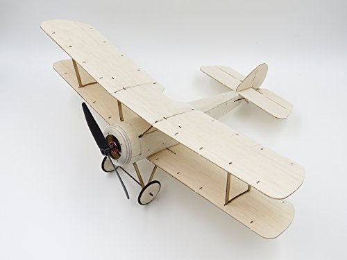 DW Hobby Micro balsa Laser Cutting Airplane Sopwith Pup (K0601) - Thumbnail 5
