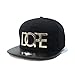 Coromose Fashion Cool Adjustable Snapback Hip-hop Baseball Cap Hat Unisex (Black)