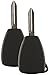 Discount Keyless Replacement Uncut Car Remote Ignition Transponder Key Fob For Jeep Liberty Chrysler Pacifica M3N5WY72XX (2 Pack)