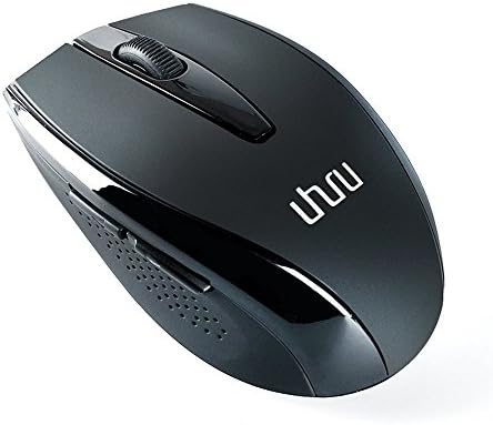 Wireless Bluetooth Mouse, Ergonomic and Portable Bluetooth Mouse, Long Battery Life, Wide Compatibility for Computer, Tablet, Laptop (Black~)