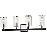 Troy Lighting Aeon-4 Light Bath Vanity in Industrial Style-28 Inches Wide by 9 Inches High