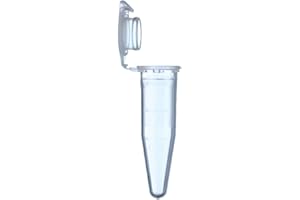WATSON BIO LAB WATSON-BIO-LAB, 131-7155C, 1.5 mL, Micro Centrifuge Tube with Locking Cap, 1000 Pieces, Natural Color, Autoclavable, Round Bottom, Soft Touch Cap, Made in Japan/Kobe