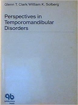 Perspectives in Temporomandibular Disorders