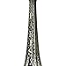 SiCoHome Eiffel Tower Statue 9.8inch Bronze Paris France Centerpiece Metal Eiffel Tower for Cake Topper,Gifts,Party and Home Decoration