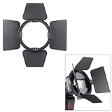 Andoer Four-leaf Universal Mount Barndoor Flash Light Photography Accessory for Nikon Canon Yongnuo Speedlight