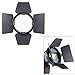 Andoer Four-leaf Universal Mount Barndoor Flash Light Photography Accessory for Nikon Canon Yongnuo Speedlight