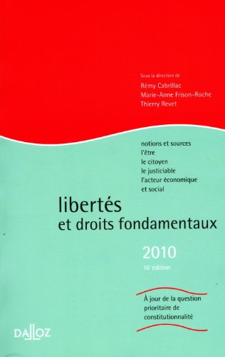 Libertés et droits fondamentaux