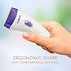 Conair-Satiny-Smooth-Ladies-Dual-Foil-Rechargeable-Shaver-with-pop-up-Trimmer-Use-Wet-or-Dry Conair Satiny Smooth Ladies Dual Foil Rechargeable Wet/Dry Shaver with Pop-up Trimmer, Purple/White