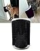 UPREE Self Groomer with Catnip Pouch,Cat Self Groomer Wall Corner Massage Groomer Cat Self Grooming Brush Black…