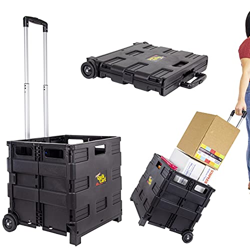 dbest products Quik Cart without Lid Travel Portable Mobile Storage Collapsible…