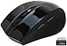 ShhhMouse Wireless Silent Mouse | Ready-to-use with DPI Settings and 5-button Capability | Battery Included | Mac and PC Compatible - Black