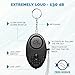 SLFORCE Personal Alarm Siren Song - 130dB Safesound Personal Alarms for Women Keychain with LED Light, Emergency Self Defense for Kids & Elderly. Security Sound Whistle Safety Siren