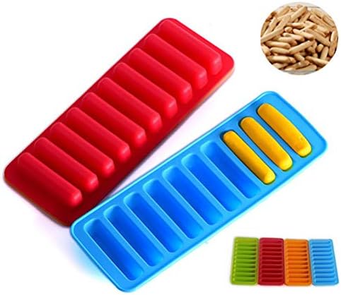 Mallozzi Hot 1Pc 10 Holes Silicone Bakeware Mold Long Finger Cake Molds Clavate Chocolate Molds Ice Cube Tray Thumb Cookies Moulds