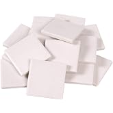 hand2mind White Streak Plates, Science School Lab Supplies, Pack of 10 | Geology Tools, Streak Plates For Minerals, Rock Test, Hardness Test Kit, School Lab Consumables, Scratch Plates