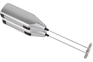 Générique Electric Milk Frother | Coffee Mixer | Energy Saving | Cappuccino Whisk | Stainless Steel | Milk Frother | Good and