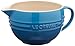 Le Creuset Stoneware Signature Batter Bowl, 2 qt., Marseille