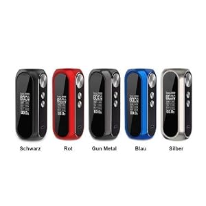 OBS Cube 80w TC 3000 mAh Box Mod Akkuträger Farbe Gun Metal