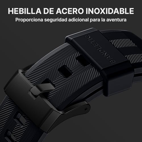Bandletic Compatible with Apple Watch Band Ultra 3 2 1 49mm, Soft Silicone Sport Comfort Resistant Breathable Band with Protective Film, Only for iWatch Ultra 49mm Bands for Men Women