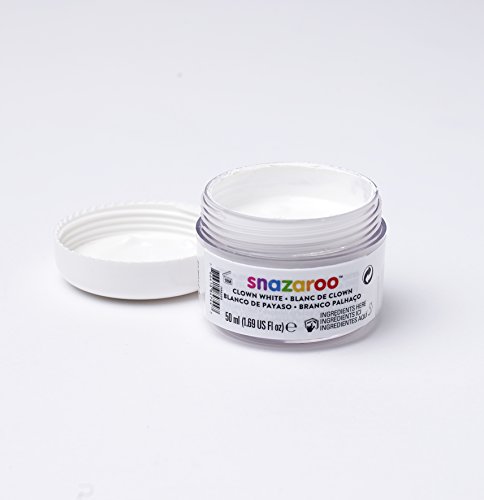 Snazaroo Face Paint Clown White, 50ml