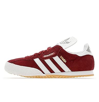 adidas samba super suede red