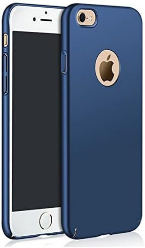 STYLUSH- iPhone 6/6S Case - All Sides Full Protection 360 Degree Sleek Rubberised Matte Hard Case Back Cover for Apple iPhone 6/iPhione 6S -Blue