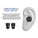 Dirance BT Mini True Wireless Twins Stereo Bass In-Ear Earbuds Earphone Headphone with Mic for iPhone Android Smartphone Tablet Laptop (Black)