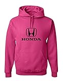 Honda Deep Pink Hooded Sweat Shirt