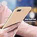 TORRAS Slim Fit iPhone 8 Plus Case/iPhone 7 Plus Case, Hard Plastic PC Ultra Thin Mobile Phone Cover Case Matte Finish Coating Grip Compatible iPhone 7 Plus / 8 Plus, Blush Gold