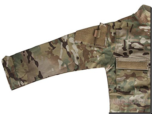 ATAIRSOFT Tactical Airsoft Kids Children BDU Hunting Combat Costume Uniform Shirt & Pants Suit Multicam MC (7Y) - Thumbnail 7