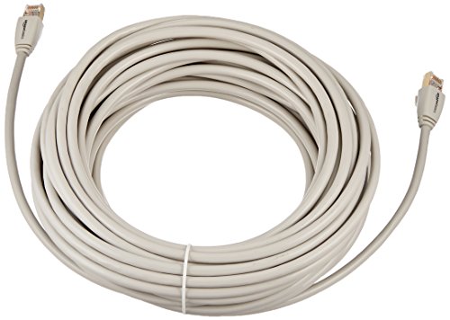 image for AmazonBasics RJ45 Cat7 Network Ethernet Patch Cable - 25 Feet, red