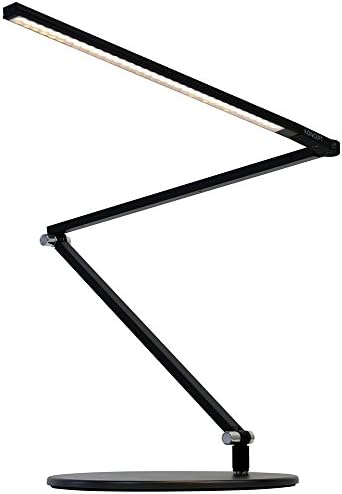 Koncept AR3200-WD-MBK-DSK Z-Bar Slim - 29.7 Inch 8.5W 1 LED Desk Lamp, Metallic Black Finish
