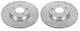 Power Stop AR8369XPR Front Evolution Drilled & Slotted Rotor Pair