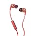 Skullcandy S2PGGY-419 Dime Women's In-Ear Headphones with Earbud, Mic & Remote, Coral/Floral/Burgundy