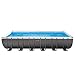 Intex 24ft X 12ft X 52in Ultra Frame Rectangular Pool Set with Sand Filter Pump & Saltwater System, Ladder, Ground Cloth, Pool Cover, Maintenance Kit & Volleyball