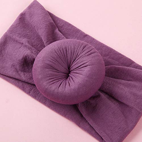 image for DANMY Baby Girl Nylon Headbands Newborn Infant Toddler Hairbands and B
