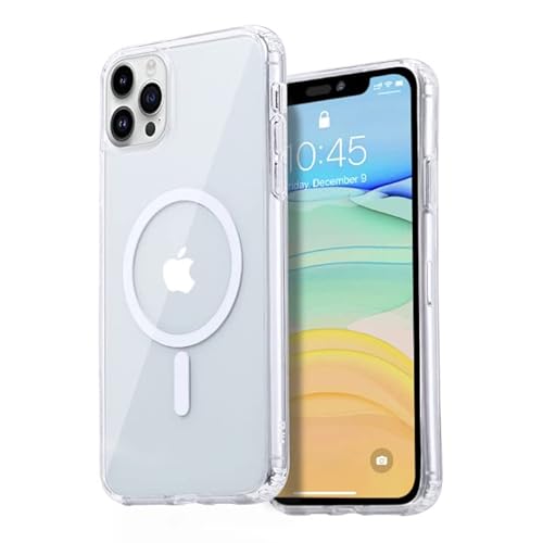 Strong Magnetic Clear for iPhone 11 Pro Case [Compatible with