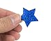 Creative Hands 81286E Glitter Foam Stickers, Stars