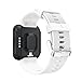 Fitbit Ionic Band Metal Accessories Small Large, Stainless Steel Replacement Band with Folding Clasp Strap for Fitbit Ionic Smart Watch Bands Wristband Women Men (35-white)
