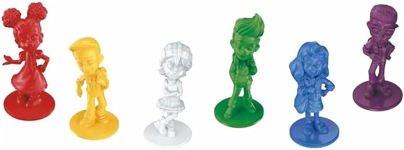 Cluedo Junior, Juego de Mesa 2 en 1, Diversión con Amigos y Familia, Regalo para Niños y Niñas a Partir de 4 Años, Juguete de Detectives, Tablero de Colegio