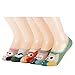 Deer Mum Lady Cute Owl Design Casual Socks (set 9)
