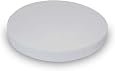 SheetWorld 100% Cotton Percale Round Crib Sheet - Grey Multi Circles, Fits 42 X 42 Mattress, Made In USA